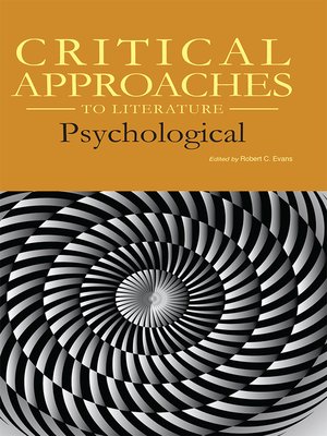 cover image of Critical Approaches to Literature: Psychological